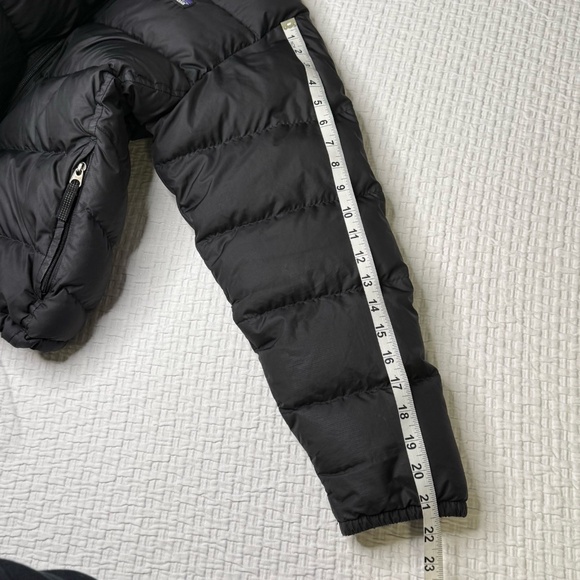 PATAGONIA Puffer Full Zip Jacket Kids Size Large Black Goose Down - Picture 11 of 16